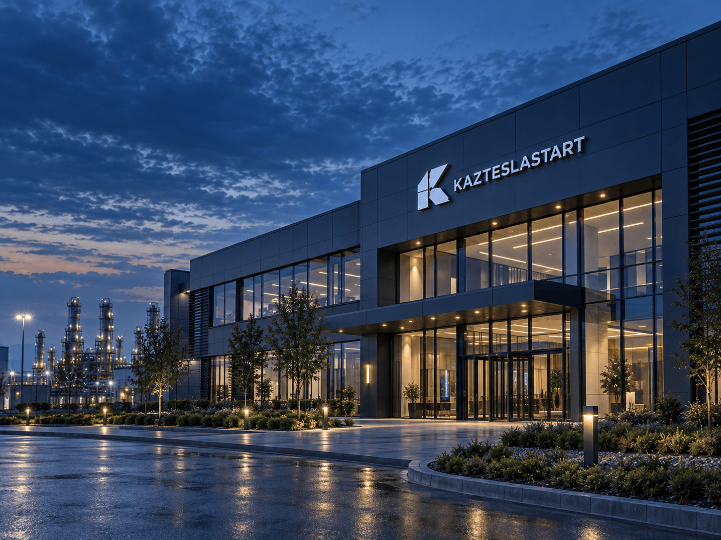 Здание головного офиса KAZTESLASTART